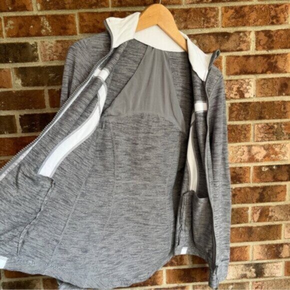 Lululemon Define Jacket Wee Are From Space Coal Fossil / White 10 - Picture 7 of 13